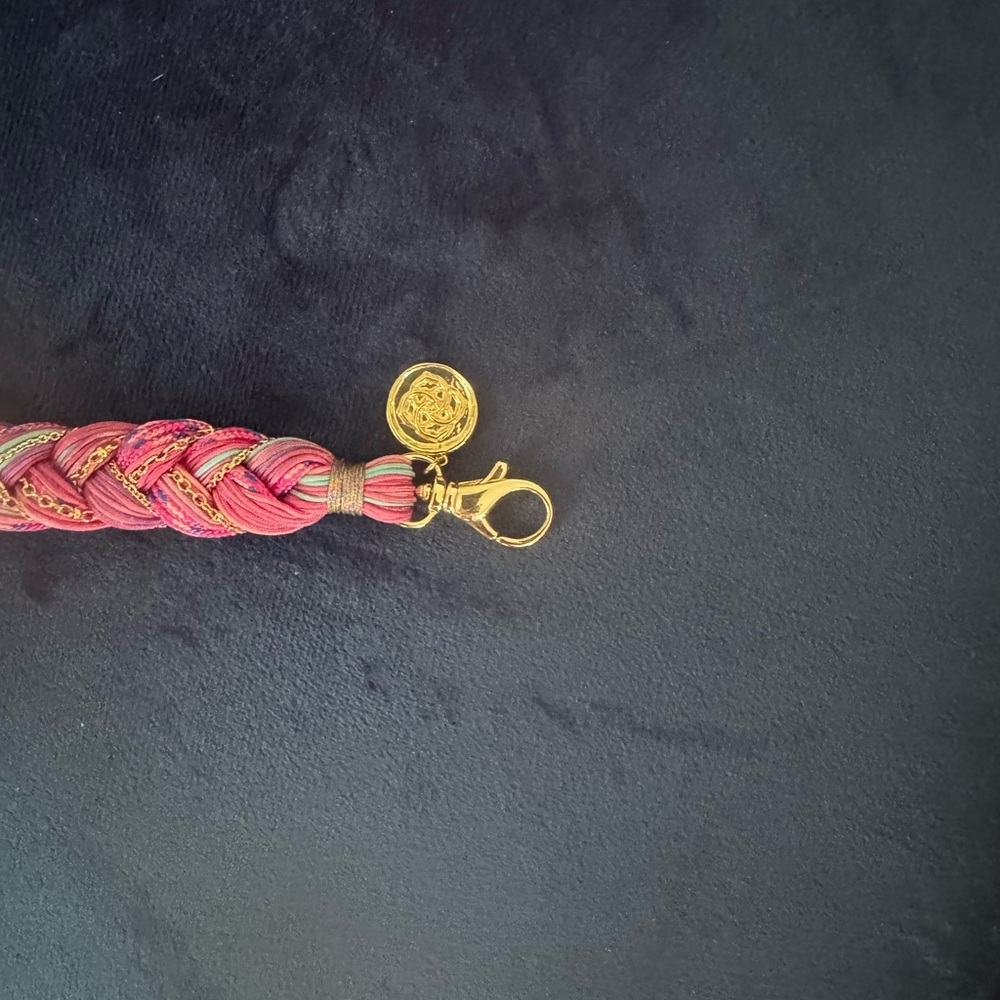 Kendra Scott Masie Corded Braided Friendship Bracelet-gold-NWOT - Picture 5 of 6